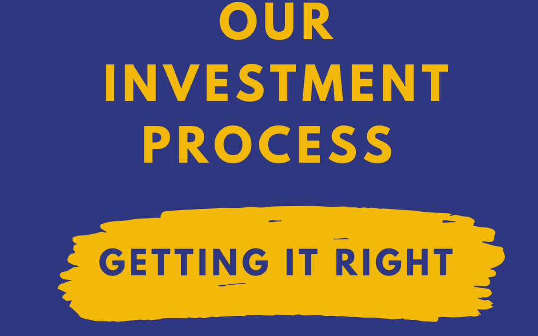 Our Investment Process